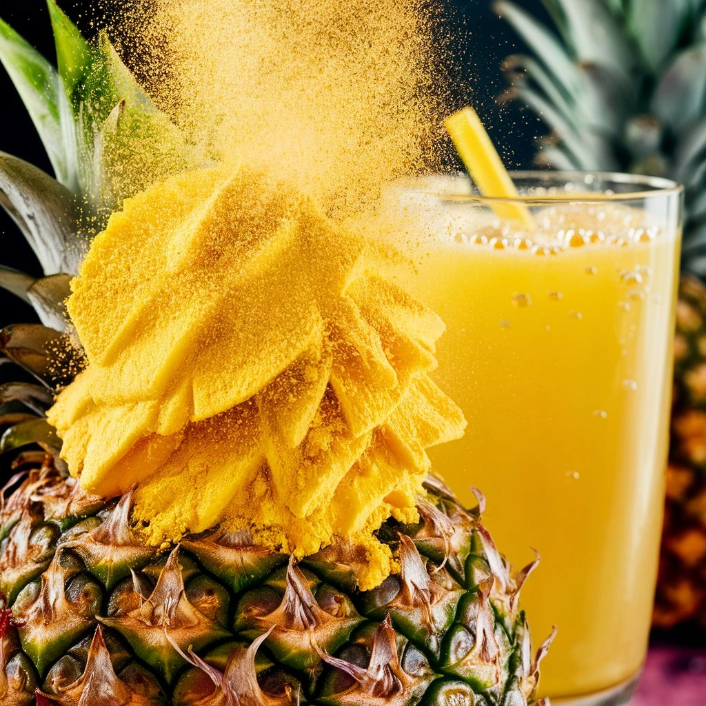 SPRAY DRIED PINEAPPLE POWDER-2