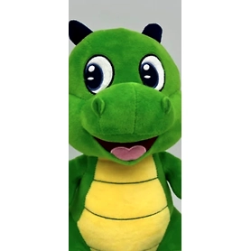 Dino sof toys kids green animals soft toys
