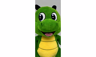 Dino sof toys kids green animals soft toys