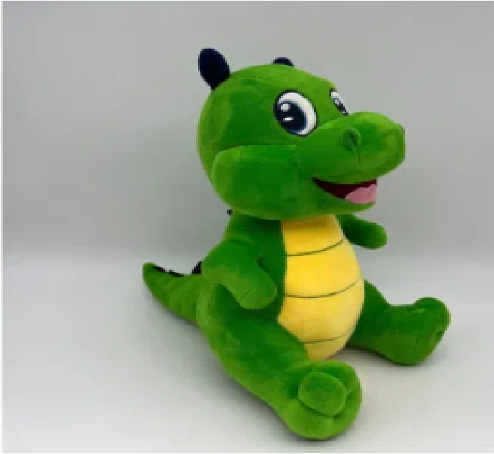 Dino sof toys kids green animals soft toys-1