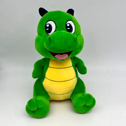 Dino sof toys kids green animals soft toys-2