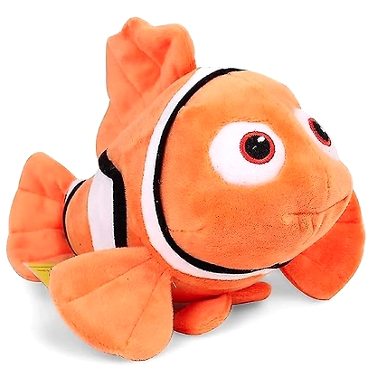 Nemo Fish Plush Soft Toy (Orange, 0 - 5 years)-1