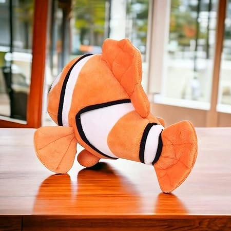 Nemo Fish Plush Soft Toy (Orange, 0 - 5 years)-2