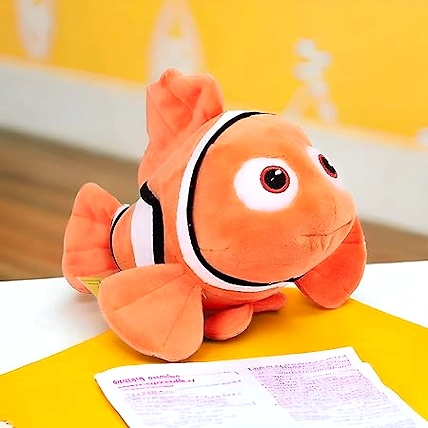 Nemo Fish Plush Soft Toy (Orange, 0 - 5 years)-4
