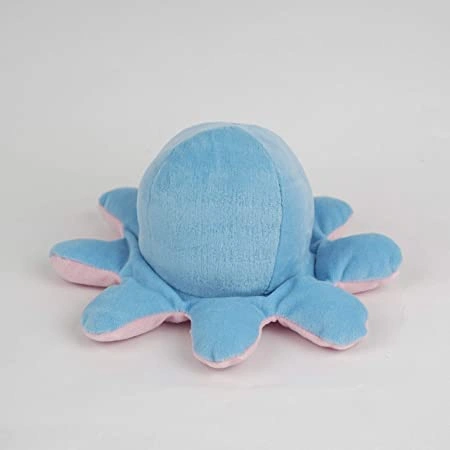 Face Changing Octopus Plushie Soft Toys for Kids Girls | Teddy Bear Soft Octopus Toy Cute Plushies Baby Toys for Boys and Girls | Octopus Kids Toys for Kids | Moody Octopus Toy - 12CM-4