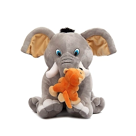 Elephant Soft Toys, Baby Toys, Kids Toy, Soft Toy, Toy for Girl, Birthday Gift for Girl Plush & Stuffed Toys