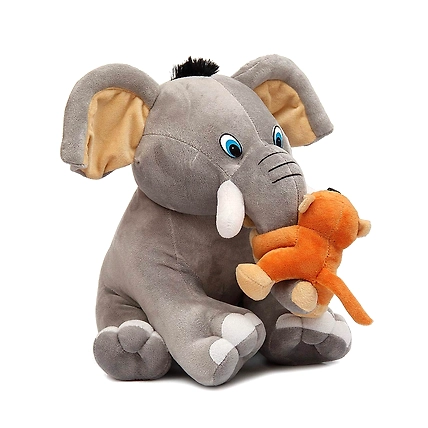 Elephant Soft Toys, Baby Toys, Kids Toy, Soft Toy, Toy for Girl, Birthday Gift for Girl Plush &amp; Stuffed Toys-1