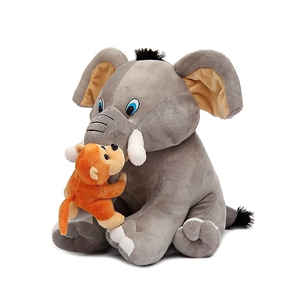 Elephant Soft Toys, Baby Toys, Kids Toy, Soft Toy, Toy for Girl, Birthday Gift for Girl Plush &amp; Stuffed Toys-2