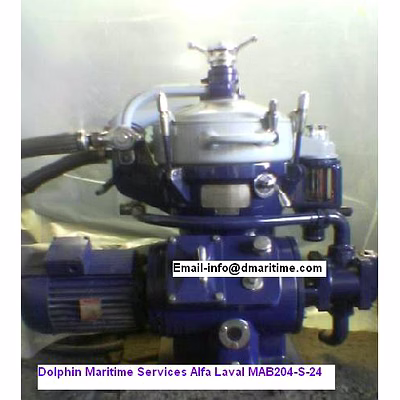 alfa laval mab-204 centrifuge/centrifuge separator