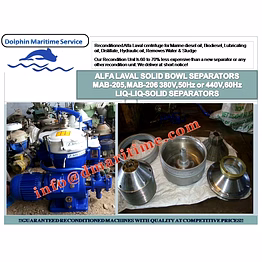 alfa laval mab 206 oil separator