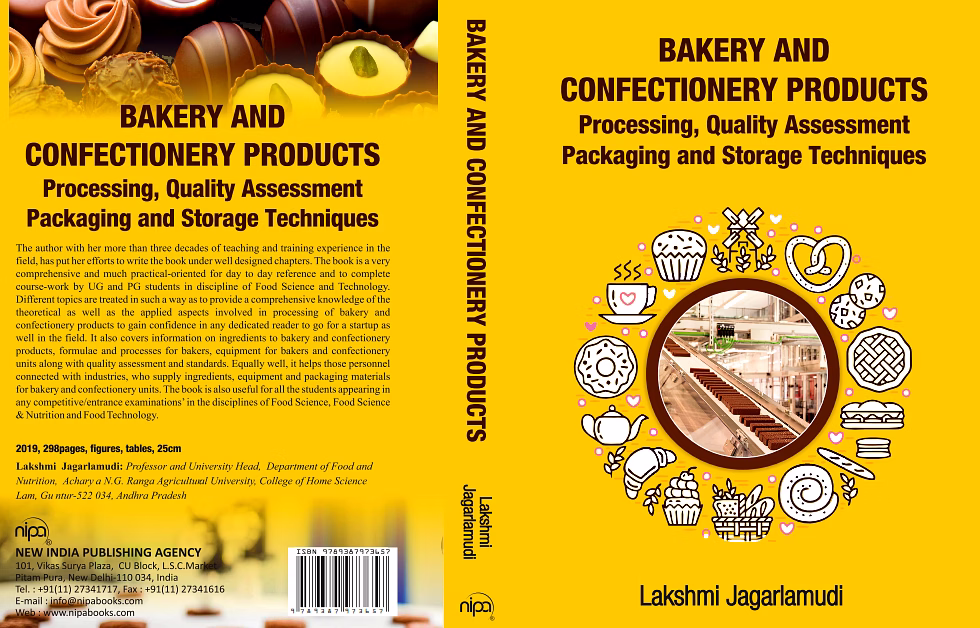 Bakery and Confectionery Products: Processing,Quality Assessment,Packaging and Storage Techniques  (Hardback, Lakshmi Jagarlamudi) image 3