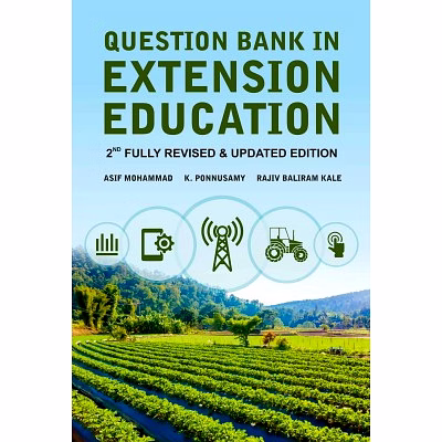 nipa question bank in extension education: 2nd fully revised & updated edition (paperback, mohammad, asif, k. ponnusamy & rajiv baliram kale )