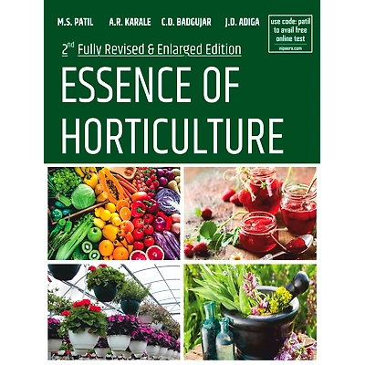 NIPA Essence of Horticulture: For ICAR Exams,AIEEA-PG,JRF,SRF, NET,SET,SAU'S,UPSC and Allied Agricultural Examinations: 2nd Revised and Enlarged Edition (Paperback, M.S. Patil, A. R. Karale, C. D. Badgujar & J.D. Adiga)