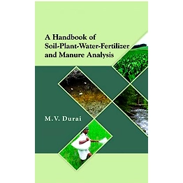 NIPA A Handbook of Soil-Plant-Water-Fertilizer and Manure Analysis (Hardback, M.V. Durai)