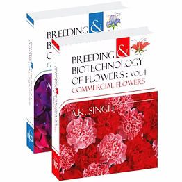 nipa breeding and biotechnology of flowers: set of 2 vols. (hardback, anil kumar singh)