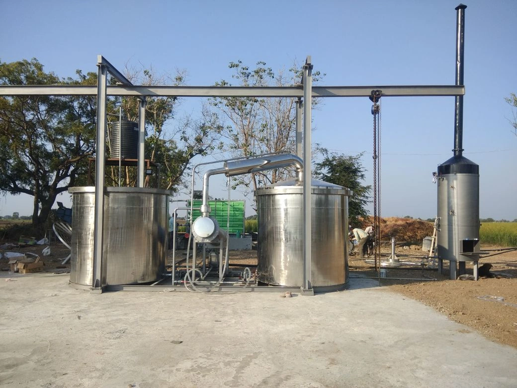 Turmeric Oil Steam Distillation plant manufacturers-3