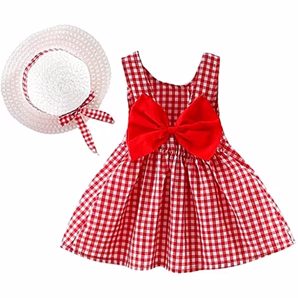 Christmas baby frock-2