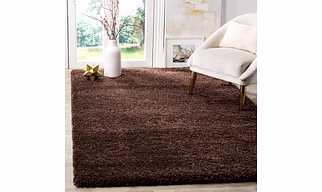 Shaggy Carpet Solid Colour Fur Shags for Bedroom Living Room 3x5 Feet  Rugs