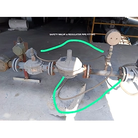 Burner and gas parts