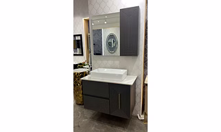 WOODEN BATHROOM VANITY