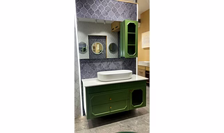 WOODEN BATHROOM VANITY