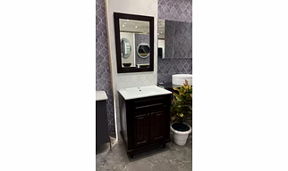 WOODEN BATHROOM VANITY