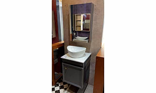 WOODEN BATHROOM VANITY