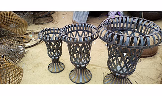 Exquisite Iron Rustic Gamla Set - Handcrafted Antique Decor