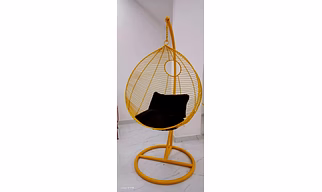 Garden Round Outdoor Swing - Stylish Iron Swing