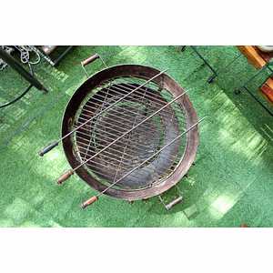 Indian Vintage Folding Kadahi Barbecue Grill – Iron Fire Pit