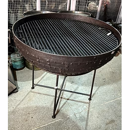 iron vintage indian traditional kadai
