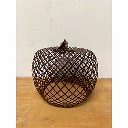 vintage style pendant hanging lamp - apple design with 30 cm chain