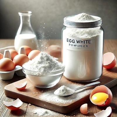Egg white powder