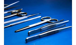 surgical dressing scissors and forceps
