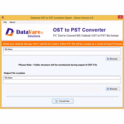 datavare ost to pst converter