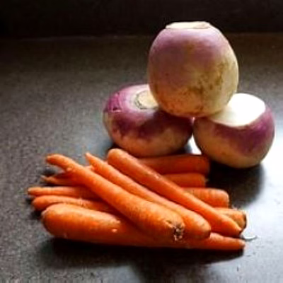boppana carrots and turnips