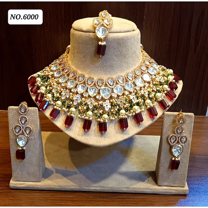Kundan Polki  Necklace Set-2