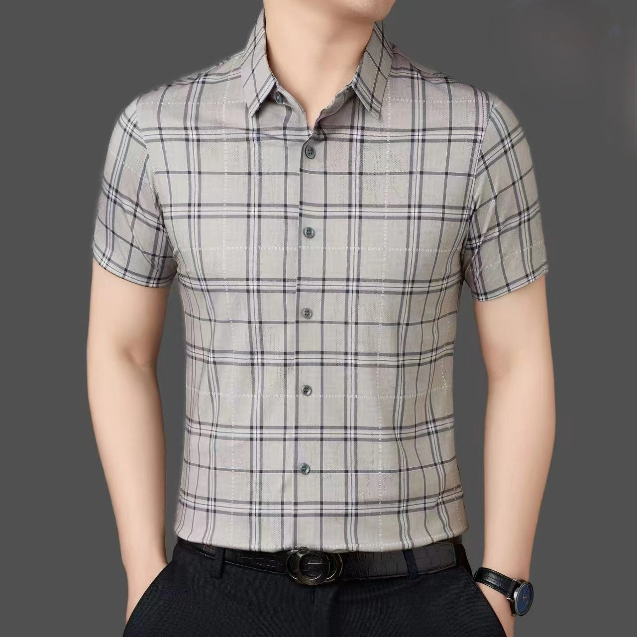 Men Half Sleeves Shirt-1