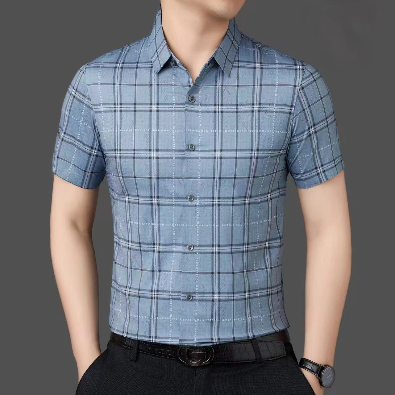 Men Half Sleeves Shirt-2