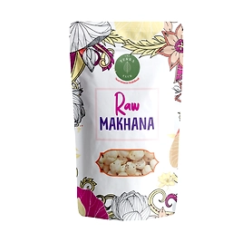 Raw Makhana (foxnut), 5+ suta, 150 gm