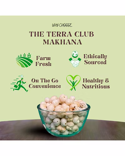 Roasted Makhana (foxnut), 5+ suta, 150 gm, Ready-to-serve-4