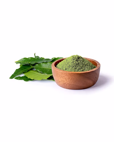 Neem Powder &amp; Leaves-2