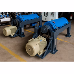 sludge dewatering decanter centrifuge