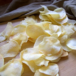 sun dried potato chips