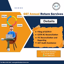gst annual return service