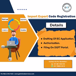 import export code registration