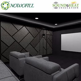 nowofill acoustic pet panels for sound absorbing