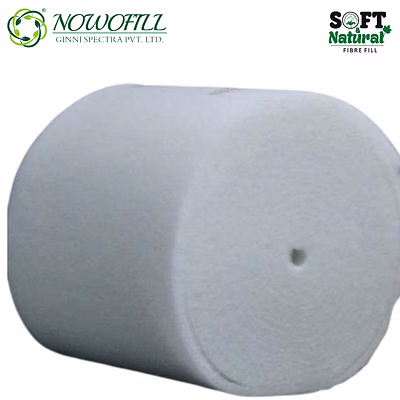 nowofill bleached cotton wadding roll.