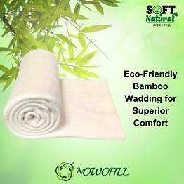 hypoallergenic bamboo wadding