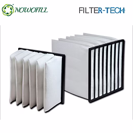 nonwoven filter media